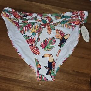 Cheeky bathing suit bottom.🍒